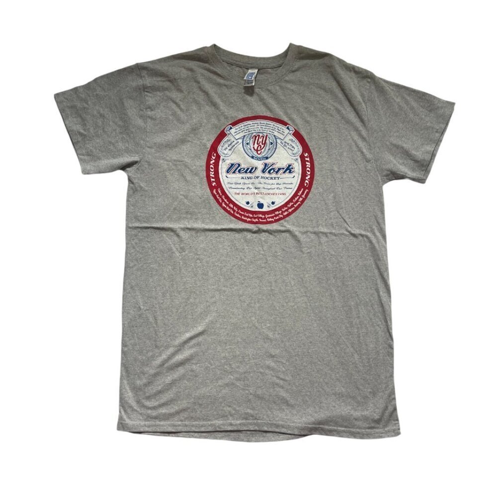 Brisco brands t shirts. Gray men's. Size L. Made in China.